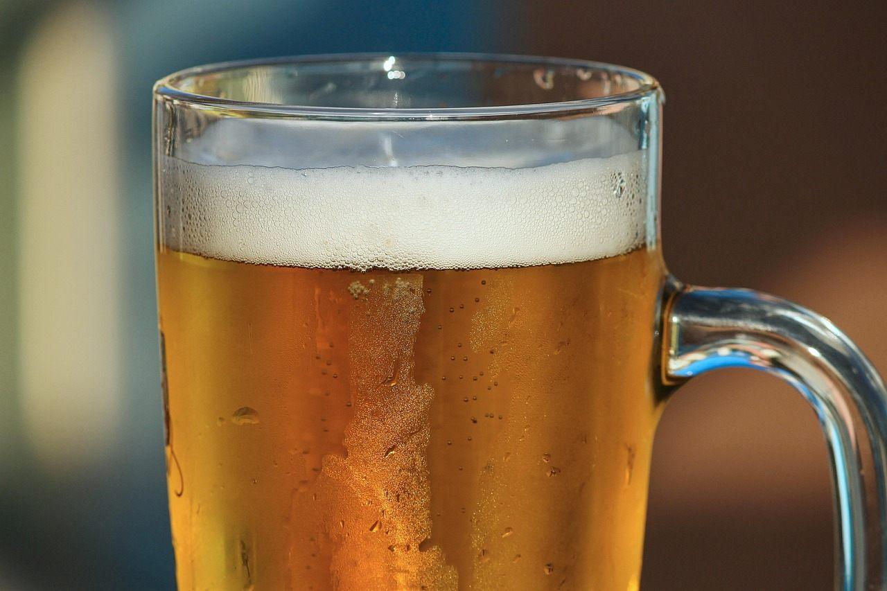 Boccale di birra tedesco in vetro