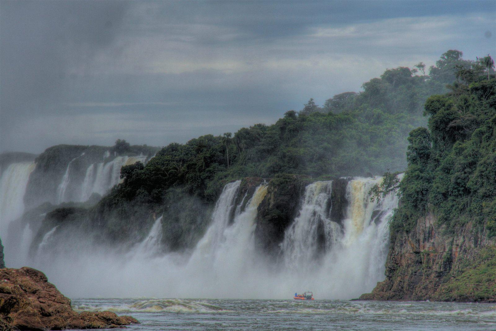 Cascate di Iguazú, luogo in cui è ambientato il film Mission