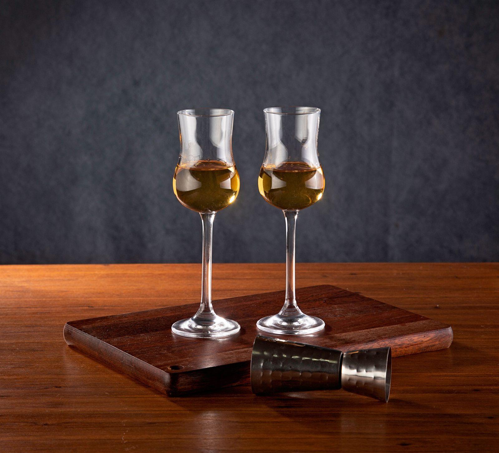 Copita, bicchiere a tulipano per vini liquorosi e sherry