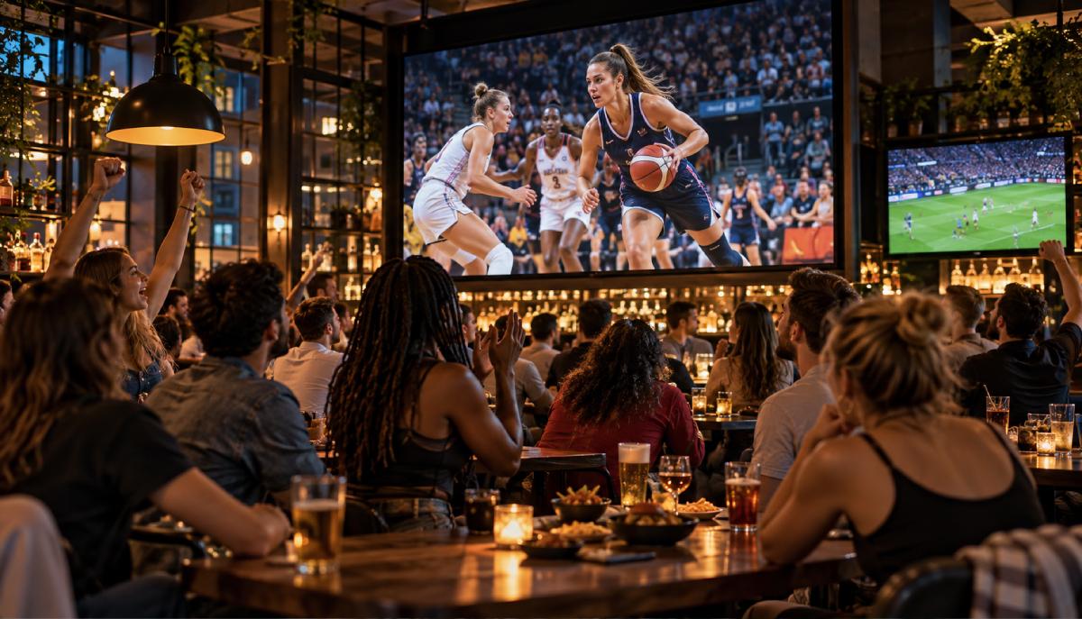 "Women Sports Bar", lo sport femminile si prende il maxischermo: dagli Usa il fenomeno arriva anche in Europa