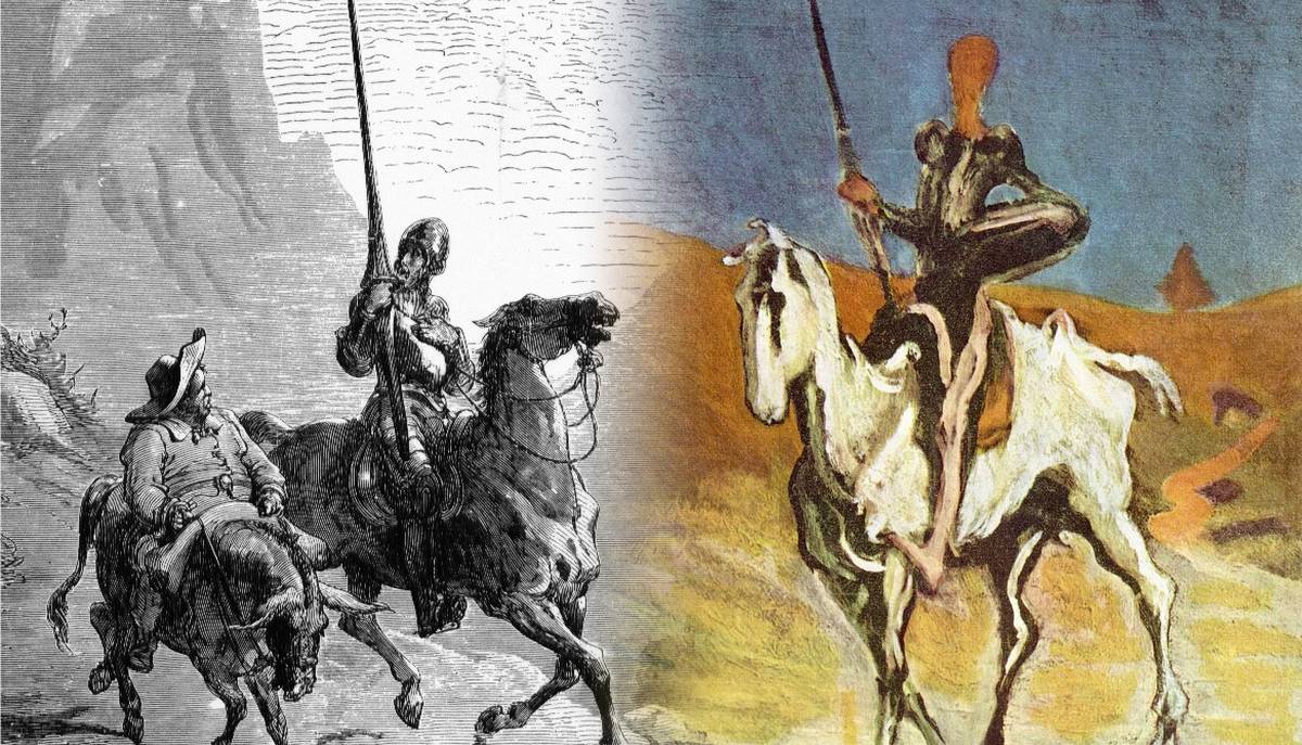 Illustrazioni Don Chisciotte