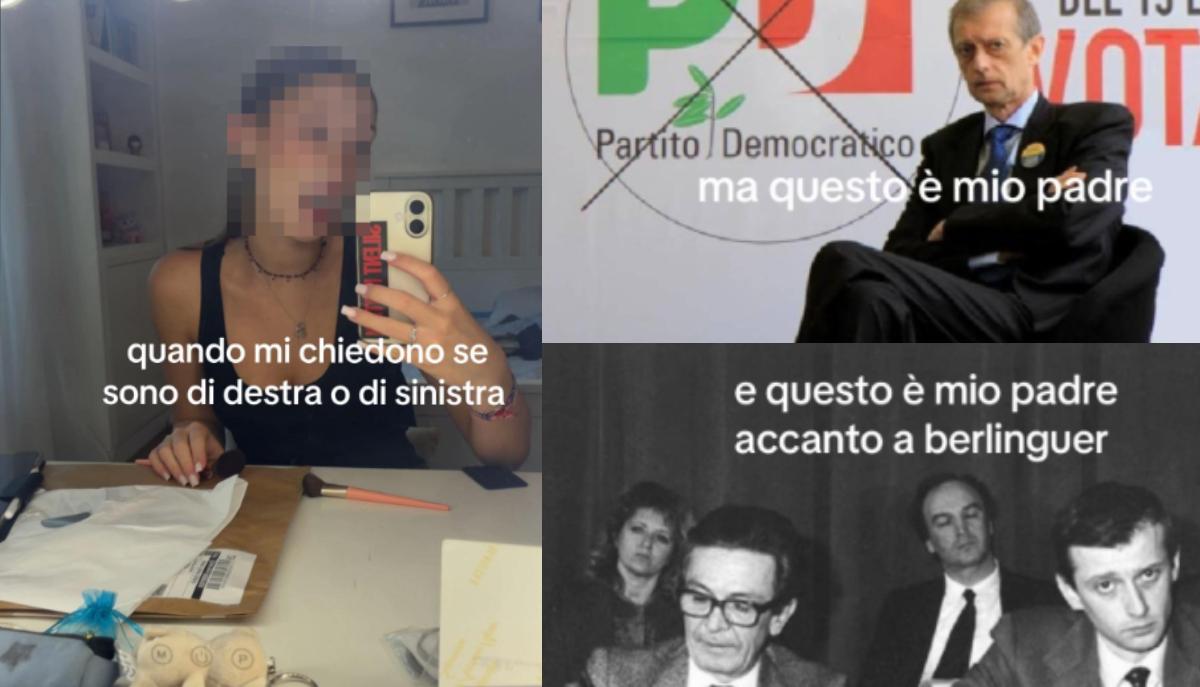 La figlia di Piero Fassino ironizza su TikTok: “Sinistra o destra? Guardate chi è mio padre”