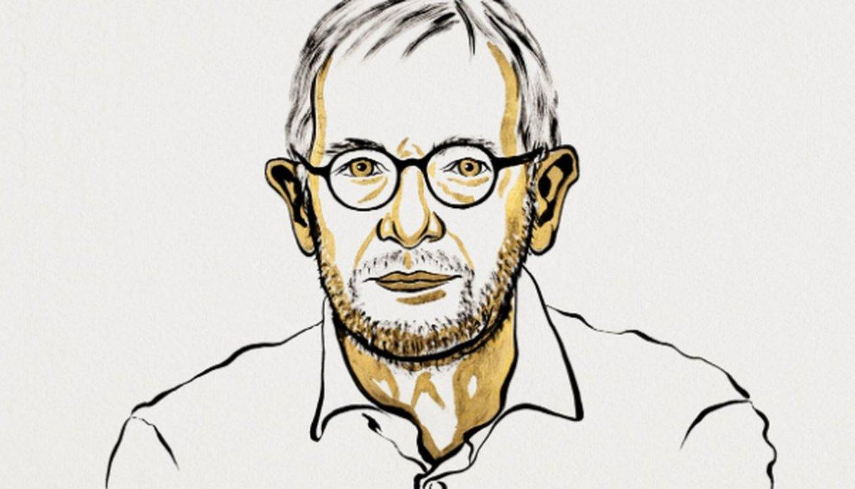 Francis Halzen, illustrazione Niklas Elmehed © Nobel Prize Outreach