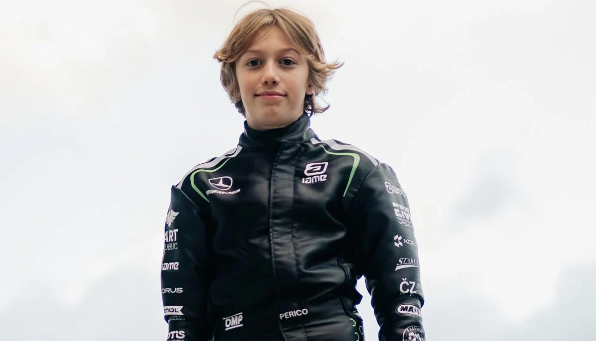 Ha solo 12 anni ed è già sulle orme di Kimi Antonelli: chi è Niccolò Perico campione mondiale nel karting