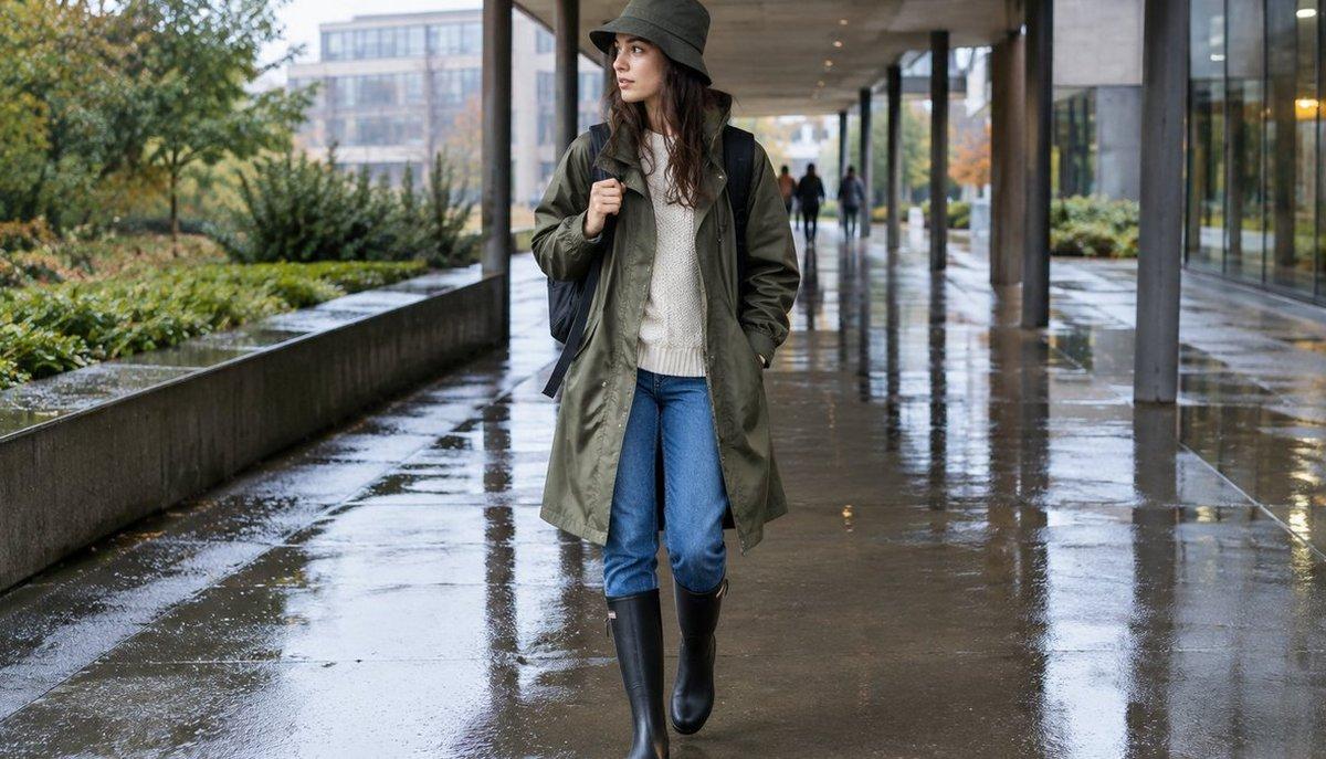 Settimana piovosa: 3 outfit per andare a scuola (e possibilmente non bagnarsi)