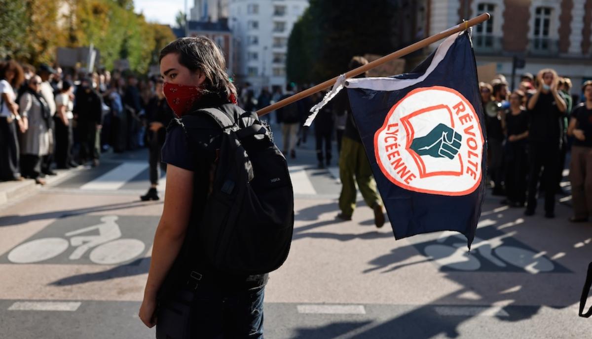 rivolta liceali francia