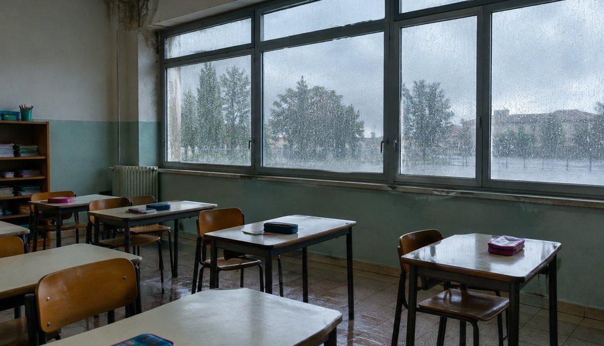 Maltempo, stop alle lezioni il 12 ottobre: tutti i comuni coinvolti