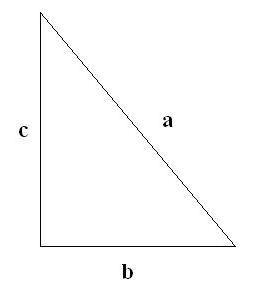 Figura triangolo rettangolo