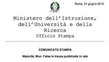 Tracce prima della Maturità: ecco tutte le bufale