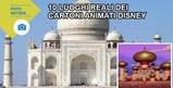 10 luoghi reali dei cartoni animati Disney