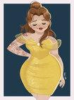 Come sarebbero le Principesse Disney se fossero curvy