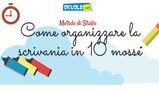Studia velocemente: organizza la scrivania in 10 mosse