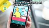 WhatsApp: arrivano le videochiamate?
