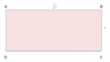 Problemi con equazioni e sistemi di I e II grado: Un rettangolo ha il perimetro di  100 m, la base è  3/5   dell'altezza. Calcola l'area del rettangolo.