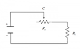 Elettromagnetismo: Nel circuito della figura, la resistenza   R_1  vale   150 â¦   ed è collegata in serie a una resistenza variabile  R_x.  Il generatore mantiene una differenza di potenziale di  220V .