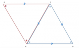 Trigonometria problemi: La diagonale  AC  del quadrilatero  ABCD  lo divide nel triangolo equilatero  ABC di lato  l  e nel triangolo isoscele  ACD  di lato   AC = CD = l   .  Sapendo che   cos(hat{BCD})  = - frac(1)(sqrt3)  , calcolare l'area del quadril
