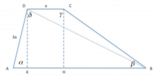 Trigonometria problemi: Nel trapezio  ABCD , avente base maggiore  AB , si sa che:   AD = 3a    ,     DC = a         sin(alpha) = sin(hat{BAD}) = 4/5      ,     cos(Î³) = cos(hat{BCD}) = - frac(5)(13)  ....