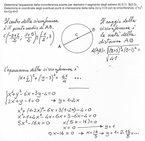 Determina l'equazione della circonferenza avente per diametro il segmento di estremi A(-3,1) e B(2,5)