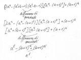 Espressioni letterali: [2a^4-(a^2+b+1)(a^2-b-1)][a^4-(b+1)^2]+(b+1)^4