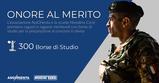 "Onore al merito": 300 borse di studio per chi sogna di indossare la divisa