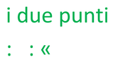 i due punti