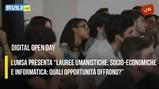 Digital Open Day con LUMSA: "Lauree umanistiche, socio-economiche e informatica: quali opportunità offrono?"