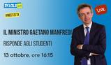 Università, il ministro Manfredi in diretta su Skuola.net - #MeetZeta