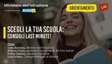 Scegli la tua scuola: consigli last minute! - Live con Ministra Azzolina, il prof influencer Enrico Galiano e i Fius Gamer