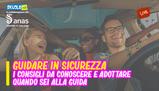 Guidare in sicurezza: i consigli da conoscere e adottare quando sei alla guida - Live con ANAS il 4 novembre alle 16:00