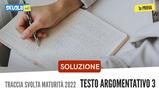 Soluzione Maturità Prima Prova 2022: testo argomentativo 3 su Giorgio Parisi e cambiamento climatico