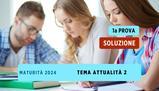 Soluzione Maturità Prima Prova 2024, Tema di attualità 2 su "Profili, selfie e blog"