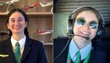 Dal liceo scientifico alla cabina di pilotaggio: Linda Calistri, la più giovane pilota di linea d'Italia