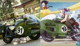 Un fan di dragon ball ha ricreato la motocicletta di Bulma nella vita reale