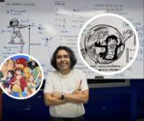 "Basta diagrammi noiosi": il prof che disegna i personaggi di One Piece sulla lavagna per spiegare la fisica