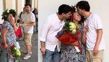 A 67 anni si laurea in arte con 110 e lode e il figlio le prepara il buffet