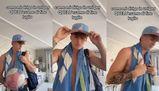Lo studente va all'esame di fine luglio vestito così: il video dell'outfit perfetto è virale