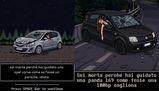 Incidenti in pixel art: su TikTok il trend contro la guida spericolata