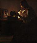 De La Tour, George - Maddalena penitente