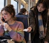 Vede una ragazza in difficoltà sul treno e le lascia un biglietto: il gesto divide, pazzia o gentilezza?