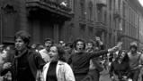 Periodo storico del '68, tra proteste studentesche e inni pacifisti
