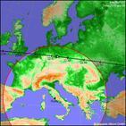 La Stazione Spaziale Internazionale sorvola l'Italia