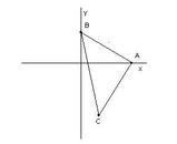 Geometria analitica: Verificare che il triangolo di vertici A(4;0); B(0;3); C(1;-4) è isoscele.