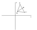Geometria analitica: Il triangolo hat{ABC} ha per vertici A(1;3); B(1/2;3/2); C(2;1).Verificare che l triangolo è is