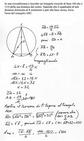 In una circonferenza è inscritto un triangolo isoscele di base AB che è 15/4 della sua distanza. ...