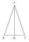 Problemi di II media: Calcola il perimetro di un triangolo isoscele hat{ABC}, sapendo che l'altezza è lunga 12cm