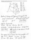 Un trapezio isoscele di perimetro 40cm è circoscritto ad una circonferenza di raggio radice di 21...