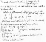 Sistemi: Per quale valore di k [math]{\left\lbrace\begin{matrix}{k}{x}+{y}={3}{\left({k}-{1}\right)}\\{\left({k}-{1}\right)}{x}-{2}{y}={4}\end{matrix}\right.}[/math] non è determinato.