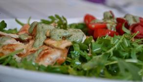 Fettine di tacchino in salsa verde