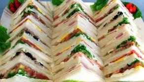 Mini tramezzini fantasia al tonno