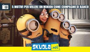 5 motivi per cui vorresti un Minion come compagno di banco